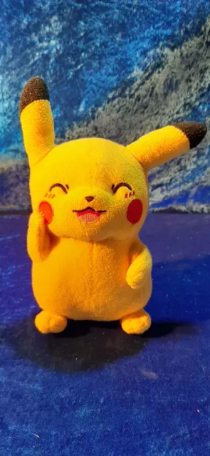 *Pk1 Pokemon Tomy Peluche Pikachu Anno 2017 20 Cm