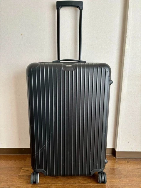 RIMOWA SALSA 87L Matte Black 4 wheels Carry Case Suitcase 822.43