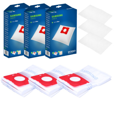 Wessper 20x Sacchetti per aspirapolvere per Trisa Beetle 9037 Carta 
