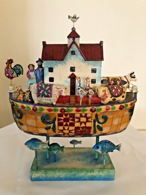 jim shore heartwood creek noah's ark