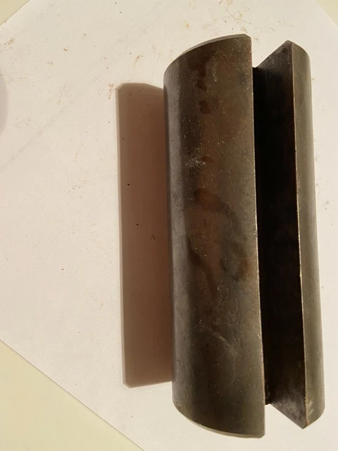 2-3/16 D PLAIN BROACH BUSHING, DuMONT, USA, USED