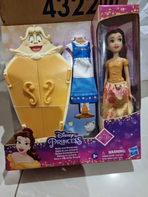 Disney Princess Belle And Wardrobe Doll Hasbro Beauty And The Beast