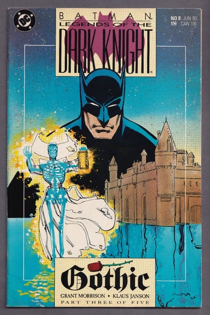 Batman Legend Of The Dark Knight Issue # 8 DC Comics 1990 VF+ (00240)
