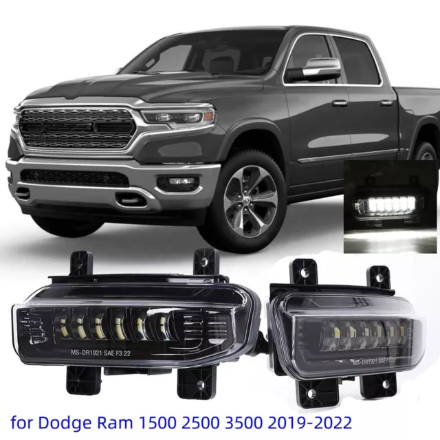 LED Front Hilfslampe Nebelscheinwerfer für Dodge Ram 1500 2500 3500 2019-2022