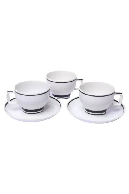 SELTMANN WEIDEN Tasse &amp; Unterteller Weiß Porzellan Set