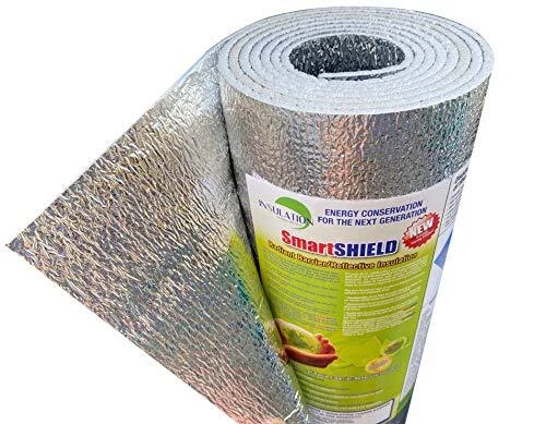 SmartSHIELD -3mm 48inx10ft ReflectiveINSULATION roll, Foam Core Radiant