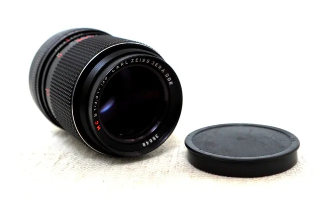 Carl Zeiss Jena Sonnar 135mm 3.5 Telephoto Portrait Lens for M42 fit with caps