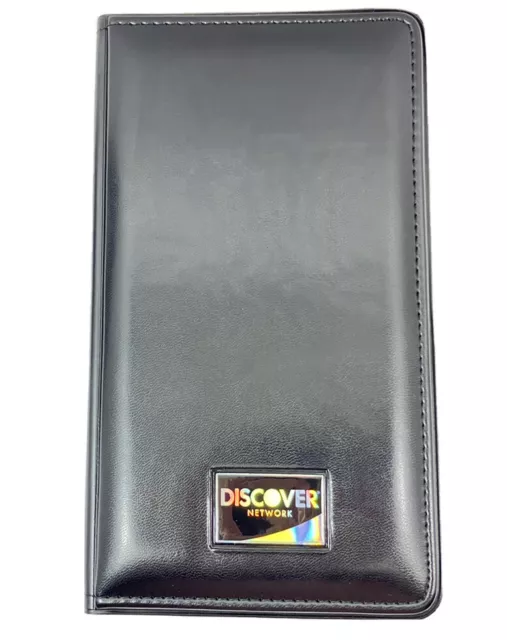 New Black Discover Waitress Waiter Server Guest Ticket Book 515-L