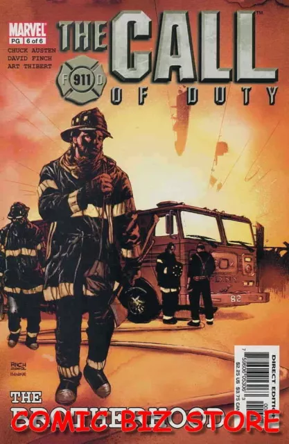 The Call Of Duty: The Brotherhood #6 (2003) 1St Print Bag & Boarded Marvel