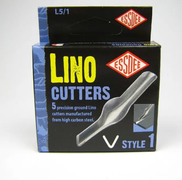 Cuchillo de linol n.o 1, - 5 unidades 501085 Essidee