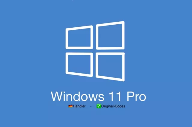 Windows 11 Pro Key 3264 Bit Vollversion E-Mail Download