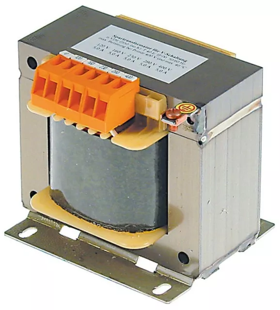 Transformateur primaire 220/240V secondaire 24V 50VA secondaire 2,1A  raccord à vis 50/60Hz, numéro de pièce 401340