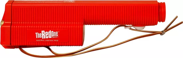 Hot-Shot Sabre-Six The Red One Electric Livestock Prod Rep Handle