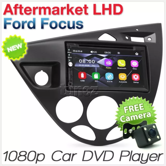 Left Hand Drive LHD Ford Focus MK1 Car DVD MP3 Player Stereo Radio Head Unit 2G