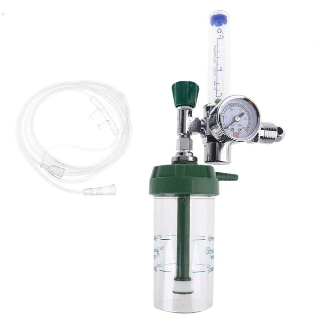 Pressure Regulator Oxygen Inhaler CGA 540 Oxygen Regulator Pressure Reducing