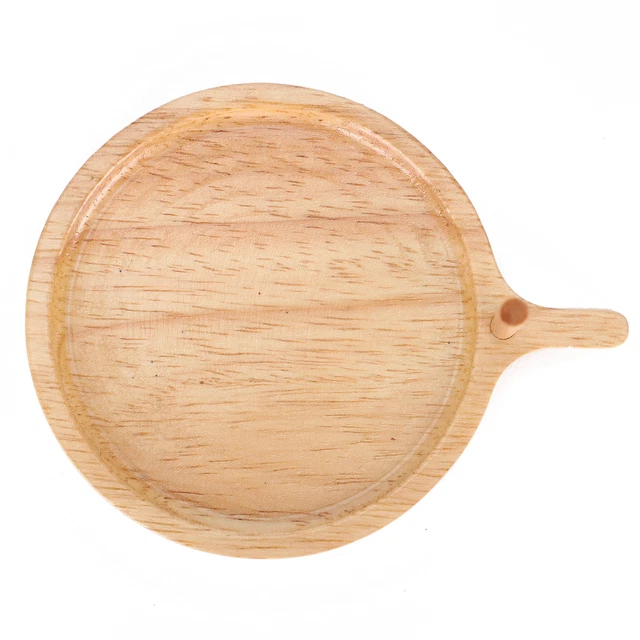 Bandeja de cuentas de madera tablero de cuentas redondas para fabricación de joyas
