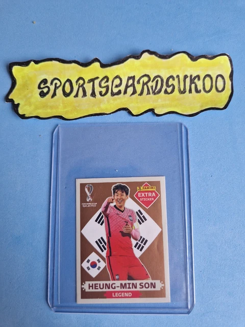 HEUNG MIN SON LEGEND Bronze Extra Sticker Korea Panini World Cup Qatar heung-min-son-legend-bronze-extra-sticker-korea-panini-world-cup-qatar