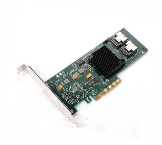 LSI SAS HBA 9211-4i IT Mode 6Gbps 4 Port PCI-e 2.0 X4 FreeNAS UnRAID ZFS - Foto 5