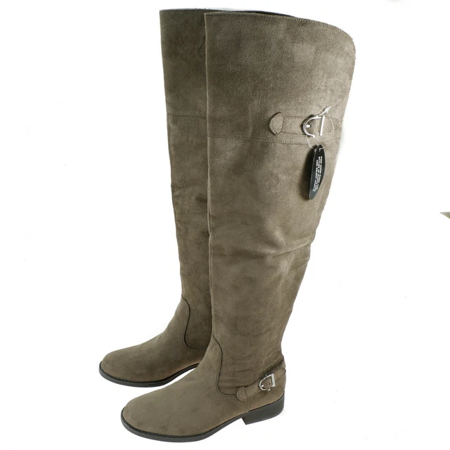 american rag boots womens size 7 adarra over the knee closed toe truffle new