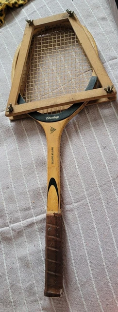 POUR COLLECTIONNEURS, Raquette Tennis Bois Dunlop Evonne Goolagong