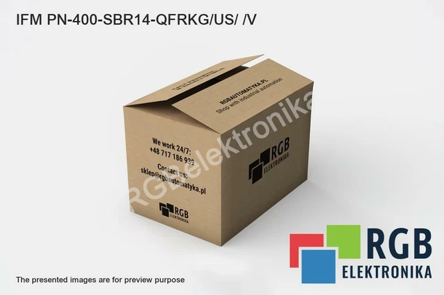 Ifm Pn-400-Sbr14-Qfrkg/Us/ /V Capteur Id221050 Expédition En 24 Heures Seulement