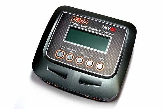 SKYRC RC Model D100 AC/DC Dual Balance Charger / Discharger (EU Plug) BC455