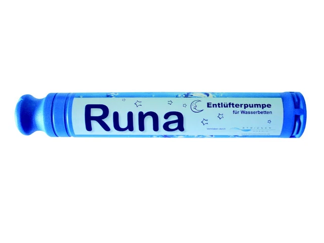 Stricker Runa letto ad acqua cura pompa sfiato pompa di sfiato qualità premium