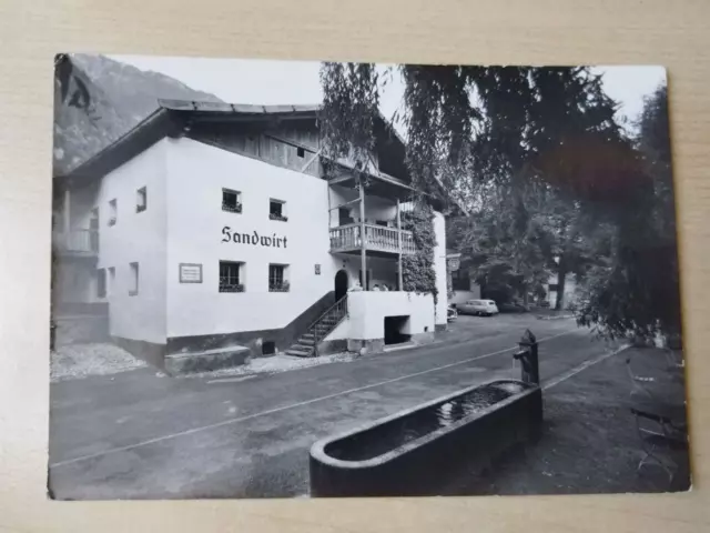 AK Passeier bei Meran Val Passiria 1961 Sandwirt Geburtshaus Andreas Hofer