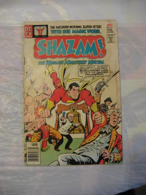 SHAZAM! the worlds mightiest mortal #27 very good 1977