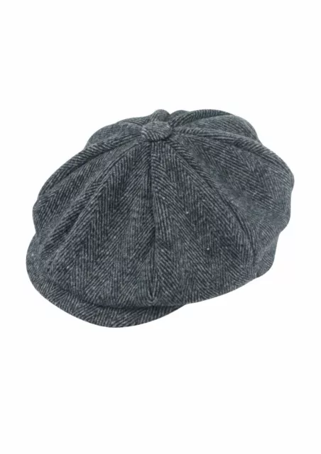 Flat Cap Fancy Dress Hat Peaky Costume Mens Baker boy Blinders 20s 30s Gangster