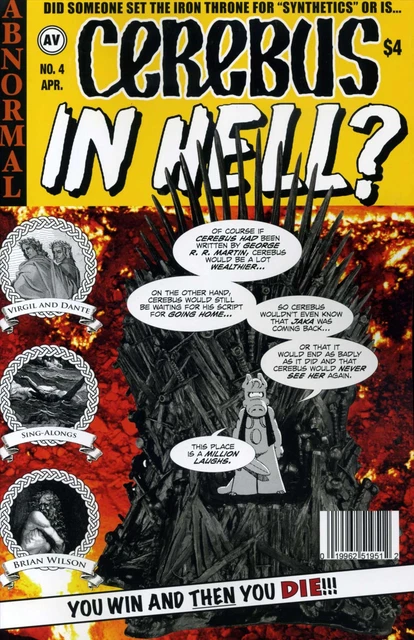 Cerebus In Hell? #4 VF/NM; Aardvark-Vanaheim | Dave Sim - we combine shipping