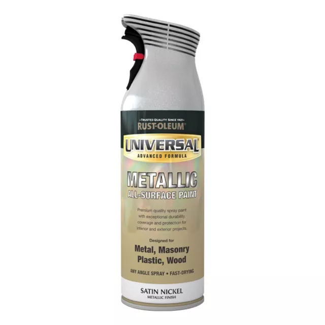 Rust-Oleum Universal All-Surface 400ML - Satin Nicket