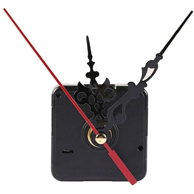 QUARTZ WALL CLOCK Mechanism Motor Clock Part Replacement W/ Hand Kit