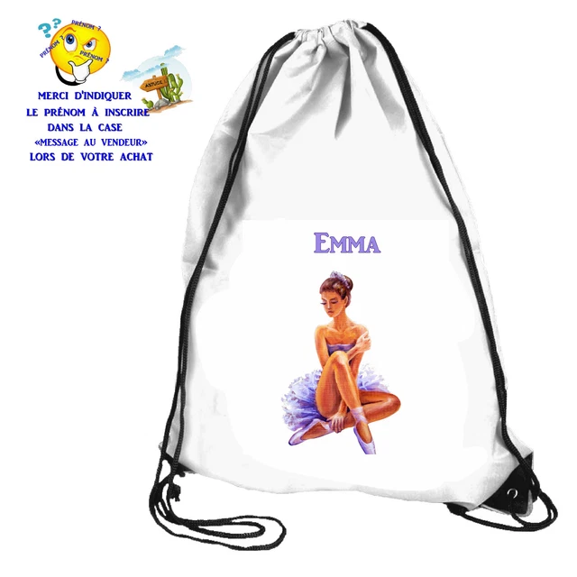Sac De Piscine Ou De Gym Personnalisable - Polyester - Réf. 71 - Prénom Au Choix