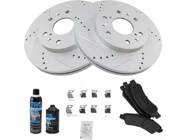 Front Brake Pad and Rotor Kit For 2007-2018 Chevy Silverado 1500 2017 SY998XT