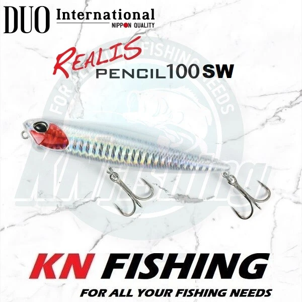 DUO REALIS PENCIL 100 SW Topwater LRF 14.3gr Fishing Lures Saltwater Spinning