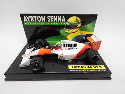 Mclaren Honda V10 Mp4 5b Ayrton Senna 27 1990 1 43 Minichamps F1 En Boite Eur 42 90 Picclick Fr