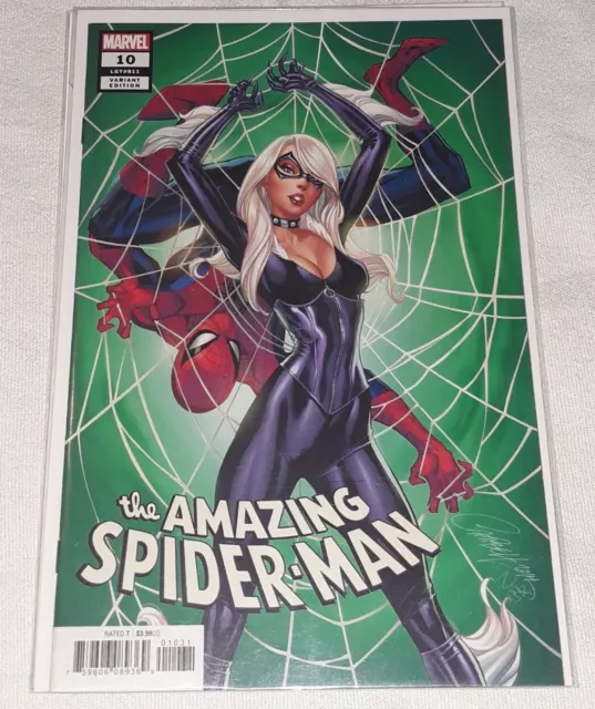 The Amazing Spider-Man #10 (2019) J.scott Campbell Variant Marvel Comics Nm/Nm+