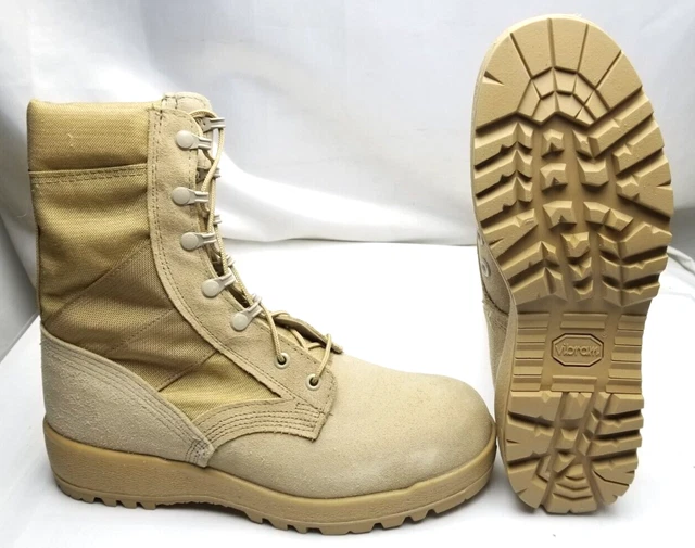 Boots Mens Size 11.5R Regular Leather Military Combat  Vibrato Hermes hermes escapeda vibrato - Gem main image 2