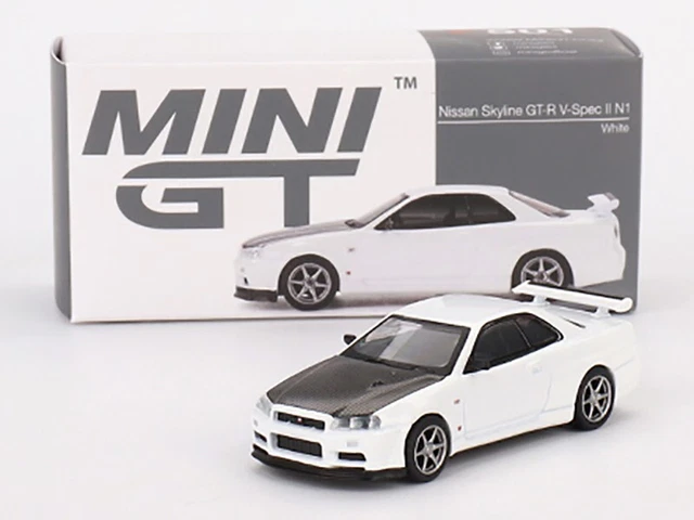 Voiture Miniature Hyundai N Vision 74 1:64 - Mini GT - Moulée Sous Pression - Neuf