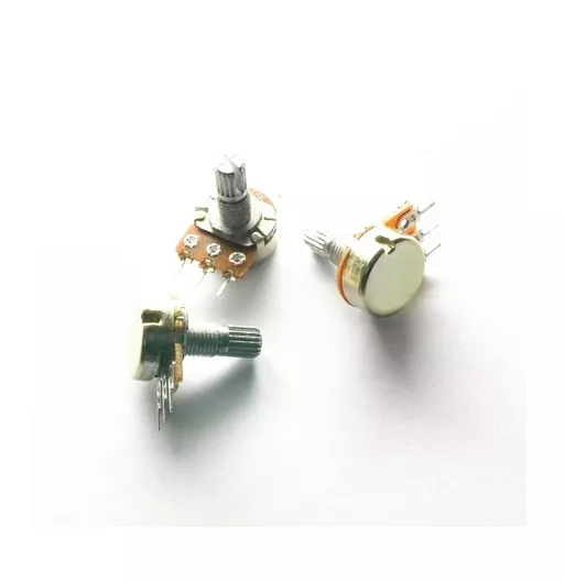 5pcs 250K Ohm B250K Linear Rotary Taper Potentiometer