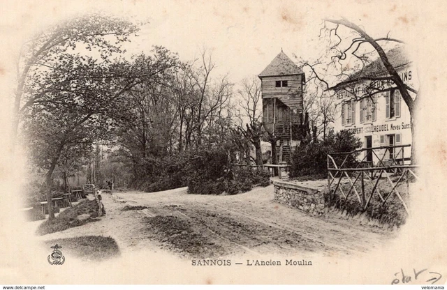 8138 cpa 95 Sannois - l'Ancien Moulin