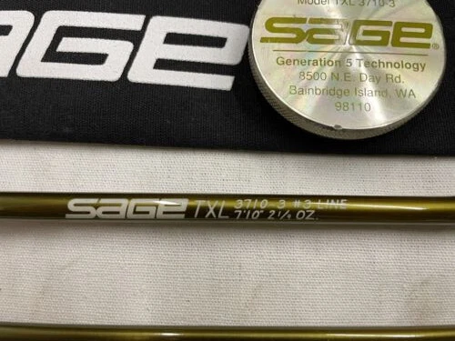 SAGE TXL-F 3710-4 Fly Rod $300.00 - PicClick
