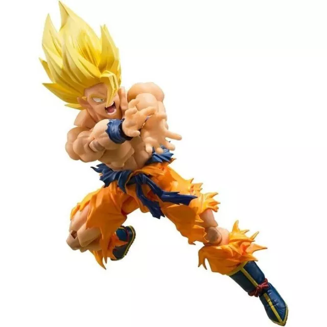 Bandai S. H. FIGUARTS Dragon Ball Z Súper Saiyan Son Goku Figura de Acción Japón