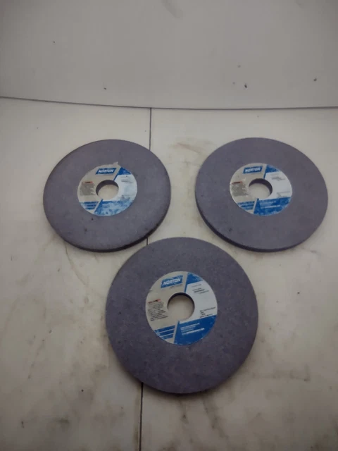 3 Norton (66252940882) 7 x 1/2 x1-1/4 J Hardness 60 Grit Surface Grinding Wheel