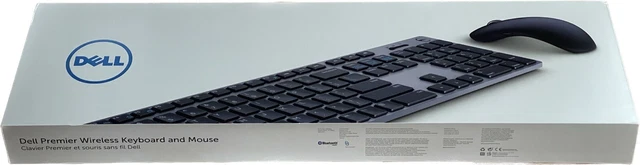 Dell 1G1MG KM717 Premier Wireless Keyboard & Mouse Bluetooth