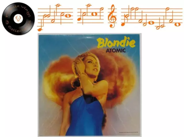 Blondie Atomic 12” Single A1 B1 Pressing Limited Edition - Near Mint