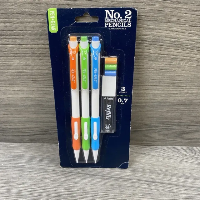 Pen+Gear Mechanical Pencils, Assorted Colors, 50 Count 