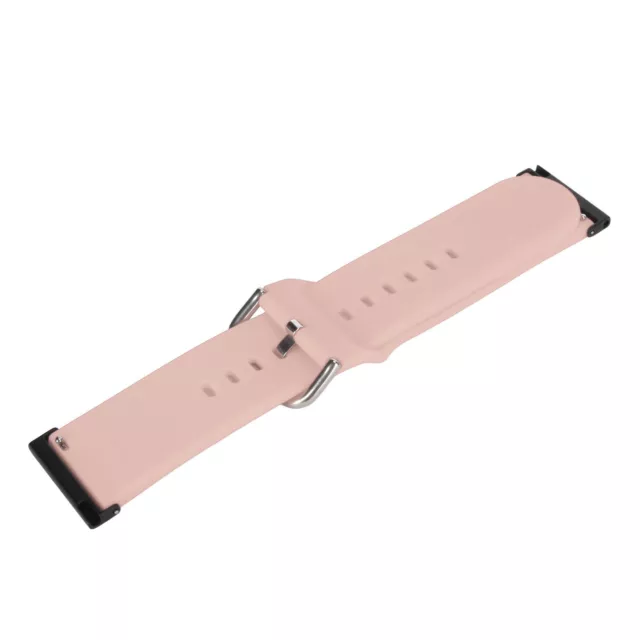 (PINK )SILICONE SMARTWATCH Band Adjust Replacement Watch Strap ...