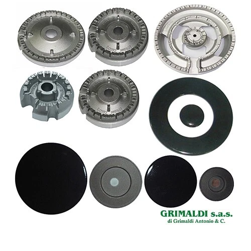 Piano Cottura Da Incasso 5 Fuochi Con TC Griglie Smaltate - Inox Tecnogas B95VX - Foto 10